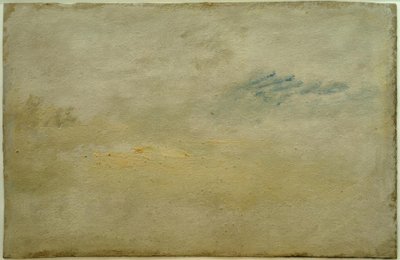 Kustscène met brekende golven(?) door Joseph Mallord William Turner